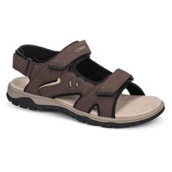 Męskie sandały LOAP Anko brązowe 45. Brązowe sandały LUNA SANDALS, bez zapięcia. Za 198.99 zł.