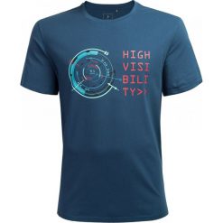 T-shirt męski TSM604 - denim - Outhorn. T-shirty marki Outhorn. W wyprzedaży za 29.99 zł.