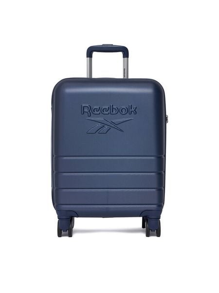 Reebok Walizka średnia CEO-RBK-WAL-002-CCC-S Granatowy. Niebieskie walizki Reebok, bez wzorów, z tworzywa sztucznego, średnie. Za 259.99 zł.