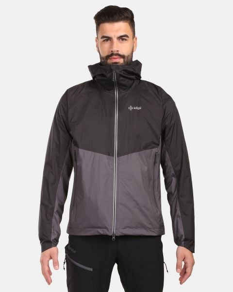 Męska kurtka hardshell Kilpi HURRICANE-M. Czarne kurtki Kilpi, l, bez wzorów, z hardshellu, z kapturem. Za 731.89 zł.