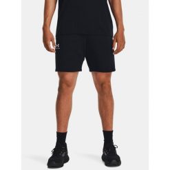 Spodenki Under Armour Rival Terry. Czarne szorty Under Armour, m, bez wzorów. Za 149.99 zł.