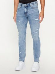 Just Cavalli Jeansy 75OAB5J0 Niebieski Slim Fit. Niebieskie jeansy Just Cavalli, m. Za 619.99 zł.