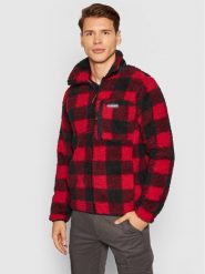 Columbia Polar Winter Pass 1866565 Czerwony Regular Fit. Czerwone bluzy z polaru Columbia, m, bez wzorów, z polaru, bez kaptura. Za 469.99 zł.