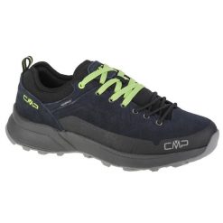 Buty trekkingowe CMP Kaleepso. Czarne buty turystyczne CMP, bez wzorów, z gumy, bez zapięcia, trekkingowe. Za 408.05 zł.