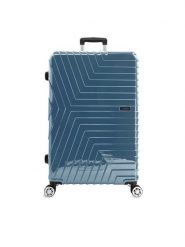 Semi Line Walizka duża T5764-3 Niebieski. Niebieskie walizki Semi-line, bez wzorów, z tworzywa sztucznego, duże. Za 309.99 zł.