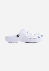 Białe Klapki Glassy. Białe klapki Born2be, z gumy. Za 39.99 zł.