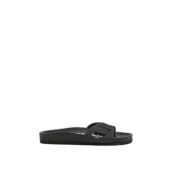Sandały Pepe Jeans Bio Royal Single. Czarne sandały Pepe Jeans, z gumy, bez zapięcia. Za 238.20 zł.