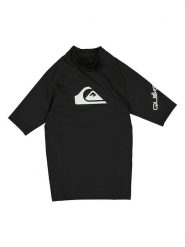 Quiksilver Koszulka kąpielowa w kolorze czarnym rozmiar: S. Czarne kąpielówki Quiksilver, s, bez wzorów, z materiału. Za 67.09 zł.