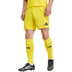 Spodenki krótkie męskie adidas Entrada 26. Żółte szorty Adidas, m, bez wzorów, z materiału, sportowe. Za 60.99 zł.