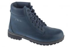 Trapery męskie, Maverick Mid. Niebieskie trapery Fila, z materiału, bez zapięcia. Za 199.00 zł.