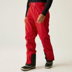 Achieve II Męskie spodnie narciarskie. Czerwone spodnie narciarskie i snowboardowe Dare 2B, m, bez wzorów, z tkaniny, narciarskie. W wyprzedaży za 349.55 zł.