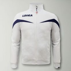 Męska Kurtka Biegowa Salvador Kluczowe Cechy Biało-Niebieska. Białe kurtki outdoor i hardshell Legea, m, bez wzorów, z poliesteru, z kapturem. W wyprzedaży za 72.00 zł.