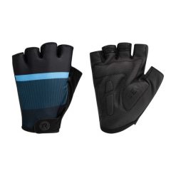 Rękawiczki rowerowe męskie Rogelli Hero II. Czarne rękawiczki Rogelli, bez wzorów. Za 79.00 zł.