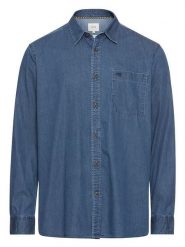 Camel Active Koszula dżinsowa - Regular fit - w kolorze niebieskim rozmiar: L. Niebieskie koszule Camel Active, l, bez wzorów, z bawełny, bez kołnierzyka, bez ramiączek. Za 139.20 zł.