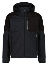 CMP Kurtka softshellowa w kolorze czarnym rozmiar: 56. Czarne kurtki outdoor i hardshell CMP, m, bez wzorów, bez kaptura. Za 229.95 zł.