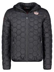 Geographical Norway Kurtka pikowana "Bernier" w kolorze czarnym rozmiar: M. Czarne kurtki Geographical Norway, m, bez wzorów, bez kaptura. Za 233.26 zł.