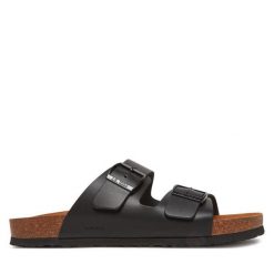 Klapki Josef Seibel. Czarne klapki Josef Seibel. Za 309.99 zł.