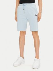 KARL LAGERFELD Szorty sportowe 705014 552900 Niebieski Regular Fit. Niebieskie krótkie spodenki sportowe KARL LAGERFELD, m, bez wzorów, z bawełny. Za 609.99 zł.