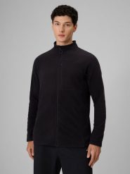 4F Polar regular bez kaptura Polartec męski - czarny 3XL. Czarne bluzy z polaru 4F, m, bez wzorów, z materiału, bez kaptura. Za 299.99 zł.