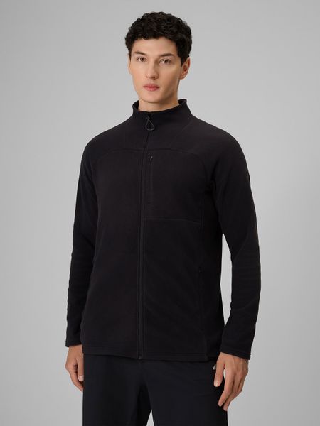 4F Polar regular bez kaptura Polartec męski - czarny 3XL. Czarne bluzy z polaru 4F, m, bez wzorów, z materiału, bez kaptura. W wyprzedaży za 199.99 zł.