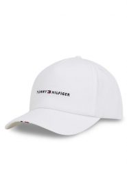 Tommy Hilfiger Czapka z daszkiem Th Foundation Soft 6 Panel Cap AM0AM13162 Biały. Białe czapki z daszkiem Tommy Hilfiger, bez wzorów, z bawełny. Za 129.99 zł.
