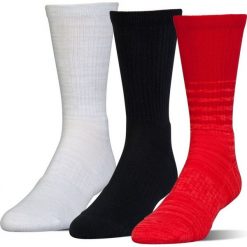 Under Armour Skarpety męskie PHENOM TWISTED CREW czarne, czerwone, białe r. 36-41 (1312460-600). Skarpetki sportowe marki Under Armour. Za 75.80 zł.