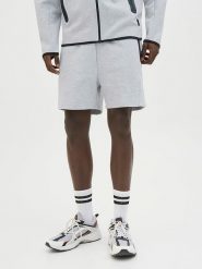 Jack & Jones Szorty dresowe w kolorze szarym rozmiar: S. Szare krótkie spodenki sportowe Jack & Jones, s, bez wzorów, z dresówki. Za 110.55 zł.