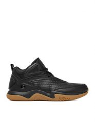 SHAQ Sneakersy WB-SHAQNOTIZE 2.0 AQ95044M Czarny. Czarne buty sportowe casual Shaq, bez wzorów, ze skóry, bez zapięcia. Za 269.99 zł.