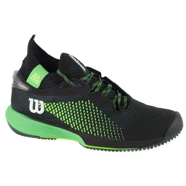Męskie Buty Tenisowe Kaos Rapide SFT. Czarne buty turystyczne Wilson, bez wzorów, z materiału, bez zapięcia, tenisowe. Za 773.99 zł.