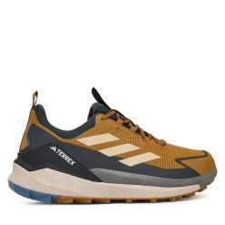 Trekkingi adidas. Szare buty trekkingowe Adidas, bez wzorów, bez zapięcia. Za 329.99 zł.