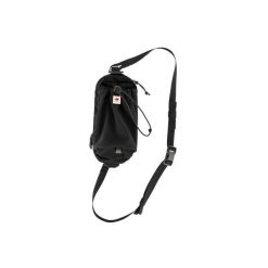 Saszetka Turystyczna Fjallraven Abisko Bottle Pocket. Czarne torby na ramię Fjällräven, bez wzorów, bez dodatków. Za 154.99 zł.
