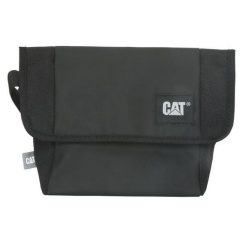 Torba Kurierska Detroit. Czarne torby na ramię CATerpillar, z aplikacjami, z materiału, na ramię, bez dodatków. Za 122.99 zł.