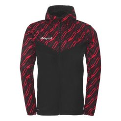 Kurtka z kapturem Uhlsport Progressive 28. Czarne kurtki Uhlsport, l, bez wzorów, z kapturem. Za 272.75 zł.