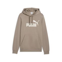 Męska bluza z kapturem Essentials z logo No. 1 PUMA. Szare bluzy z kapturem Puma, m, bez wzorów, z bawełny, z kapturem. Za 229.00 zł.
