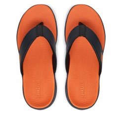 Japonki Skechers. Niebieskie japonki Skechers, bez wzorów. Za 199.99 zł.