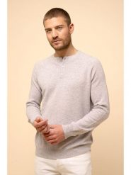 Just Cashmere Kaszmirowy sweter "Guzman" w kolorze szarym rozmiar: L. Szare swetry nierozpinane Just Cashmere, l, bez wzorów, z kaszmiru, bez kołnierzyka, bez ramiączek. Za 406.95 zł.