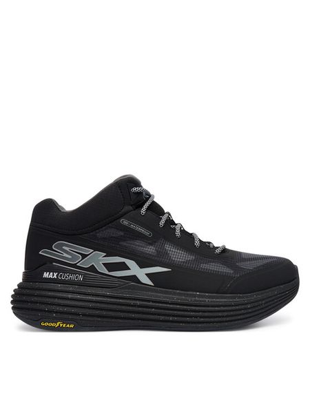 Skechers Sneakersy Max Cushioning Suspension- Terrace 220935 Czarny. Czarne buty sportowe casual Skechers, bez wzorów, z materiału, bez zapięcia. Za 346.99 zł.