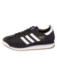 Adidas Sneakersy w kolorze czarnym rozmiar: 42. Czarne buty sportowe casual Adidas, bez wzorów, z materiału, bez zapięcia. Za 294.28 zł.