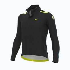 Kurtka rowerowa męska Alé K-Tornado 2.0. Czarne kurtki ALÉ CYCLING, m, bez wzorów, bez kaptura. W wyprzedaży za 767.99 zł.