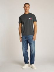 TOMMY JEANS Koszulka w kolorze antracytowym rozmiar: 3XL. Czarne bezrękawniki Tommy Jeans, xl, bez wzorów, z bawełny, bez kołnierzyka, bez ramiączek. Za 120.95 zł.