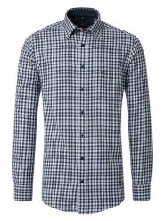 CASAMODA Koszula w kolorze niebieskim rozmiar: L. Niebieskie koszule CASAMODA, l, bez wzorów, z bawełny, bez kołnierzyka, bez ramiączek. Za 140.95 zł.