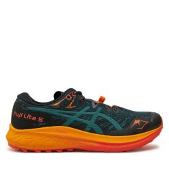 Buty do biegania Asics. Zielone buty do biegania ASICS, bez wzorów, bez zapięcia, do biegania. Za 459.99 zł.