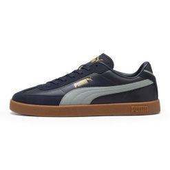 Buty PUMA Club II Era. Niebieskie buty trekkingowe Puma, bez wzorów, bez zapięcia. Za 219.99 zł.