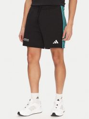 Adidas Szorty sportowe Mercedes - AMG Petronas Formula One Team DNA JV5429 Czarny Regular Fit. Czarne krótkie spodenki sportowe Adidas, l, bez wzorów, z bawełny. Za 209.99 zł.