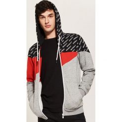 Rozpinana bluza z kapturem - Szary. Bluzy marki House. Za 79.99 zł.