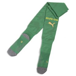 Męskie skarpety bramkarskie Borussia Dortmund 25/26 PUMA Archive Green Moss. Zielone skarpety Puma, bez wzorów, z tkaniny. Za 109.00 zł.
