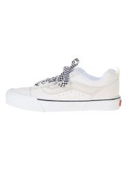 Vans Skórzane sneakersy "Vault Knu Skool" w kolorze białym rozmiar: 43. Białe buty sportowe casual Vans, bez wzorów, ze skóry, bez zapięcia. Za 144.24 zł.