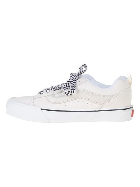 Vans Skórzane sneakersy "Vault Knu Skool" w kolorze białym rozmiar: 43. Białe buty sportowe casual Vans, bez wzorów, ze skóry, bez zapięcia. Za 144.24 zł.