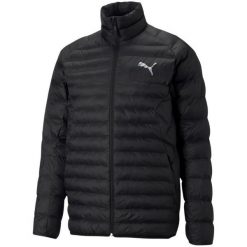 Męska Kurtka PackLITE PrimaLoft Padded Jacket. Czarne kurtki Puma, m, bez wzorów, z puchu, bez kaptura. Za 636.99 zł.