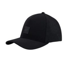Czapka z daszkiem 4F. Czarne czapki z daszkiem 4F, bez wzorów, z bawełny. Za 66.99 zł.